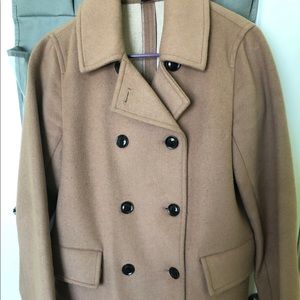 Super cute light brown nice coat!